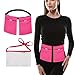 Yesito Mastectomy drainage pouch and Shower Belt for Support Adjustable Comfort (Pink)