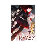 Poster sur toile RWBY Jpg (7) pour chambre à coucher, sport, paysage, bureau, chambre - 40 x 60 cm - Sans cadre - RWBY jpg (7) 1