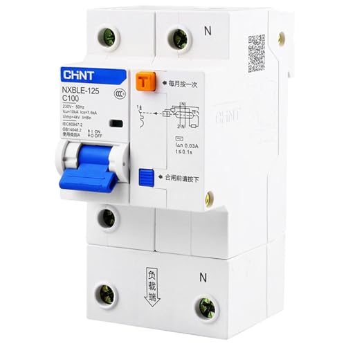 Interrupteur à air NXBLE-125 anti-fuite 100A et court-circuit pour maison