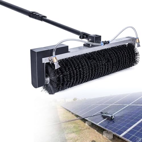 AYCDL Telescopic Window and Solar Panel Cleaner Kit, Extendable Water Fed Pole for High Reach Cleaning, Ideal for Conservatory Roofs and Hard-to-Reach Windows,7.5M
