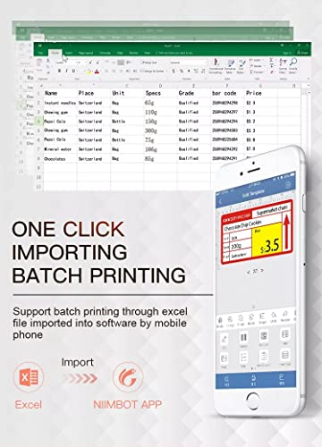 Image of B21 Bluetooth Thermal Label Printer - 2 Inch Small Portable Label Maker, Barcode, Mini Stickers, Bill, Receipt Printing Machine for Home, Office, and Business Use