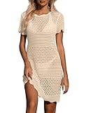 Occasion：Ce bikini beach cover up pour la plage, la piscine, les bains de soleil ou le parc aquatique. C'est un bon choix de cadeau pour votre petite amie, votre femme, vos amies à l'occasion de la Saint-Valentin, d'un anniversaire, etc.