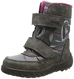 Schuhspitze: rund Richter Kinderschuhe Mädchen Husky Schneestiefel, Grau (Ash/Fuchsia 6301), 34 EU