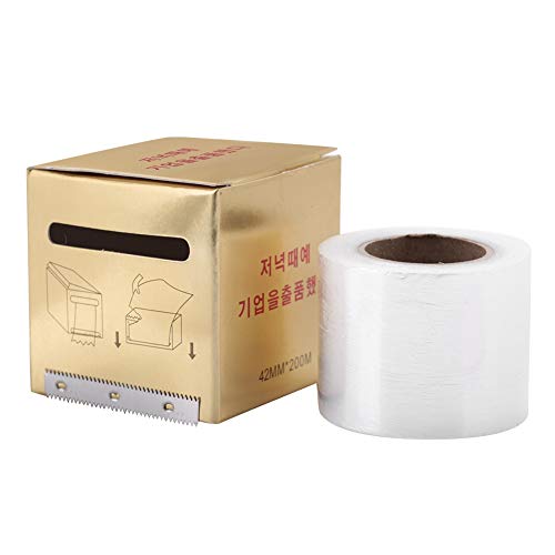 Película Conservadora para Tatuajes, Película Conservadora de Plástico para Tatuajes de Cejas Desechable, para Labios de Cejas Profesionales, Suministros de Maquillaje Permanente, Rollo de(01)