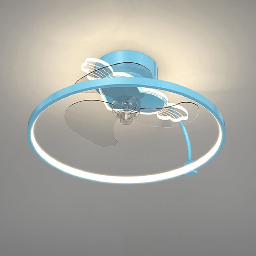 Ventilateur de plafond éclairage 6 vitesses réglables avec lumière vive