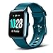 Fitpolo Reloj Inteligente Mujer, Smartwatch Hombre Impermeable IP68 con Pulsómetro, Calorías, Monitor de Sueño, Podómetro Ruta GPS Pulsera Actividad Inteligente Reloj Deportivo para Android iOS