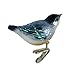 Old World Christmas Ornaments: Nuthatch Glass Blown Ornaments for Christmas Tree