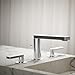 KOHLER Composed K-73060-4-CP Widespread 2-Handle Bathroom Sink Faucet with Metal Drain Assembly in Polished Chrome