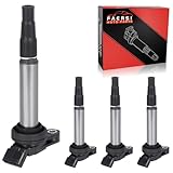 FAERSI Ignition Coil Pack of 4 for 2009-2017 Toyota Corolla & 2010-2016 Toyota Prius & Lexus CT200H & Matrix & 08-14 Scion xD, UF596 GN10341 C1714