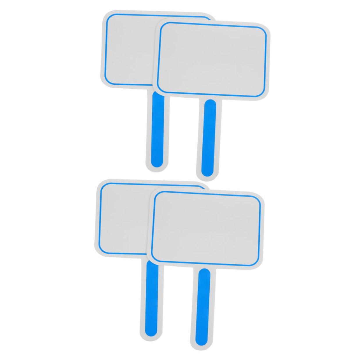 4 Tableros Portátiles Cara Paletas y Almohadillas Acolchadas, Material de Espuma, Excelente Textura y Tacto Delicado para Eventos Deportivos