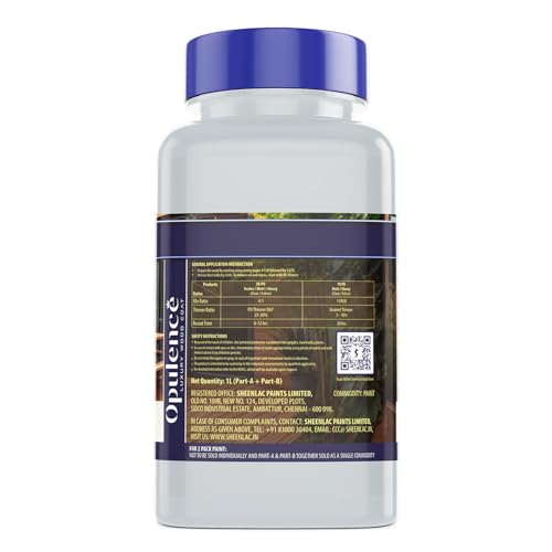 Image of Sheenlac Water Based Wood Coating - Quick-Drying | Eco-Friendly Furniture Coating for Restoration and Lasting Shine on Wooden Surfaces | Varnish Waterproof Coating (Semi Glossy, 1 Litre)