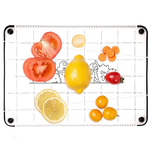 Camping Cutting Board – Portable Foldable Cutting Board for Outdoor Use | Space Saving Flexible Non-Slip Chopping Board for Camping, Hiking, Picnic | Food Grade BPA Material for Safe Food Prep