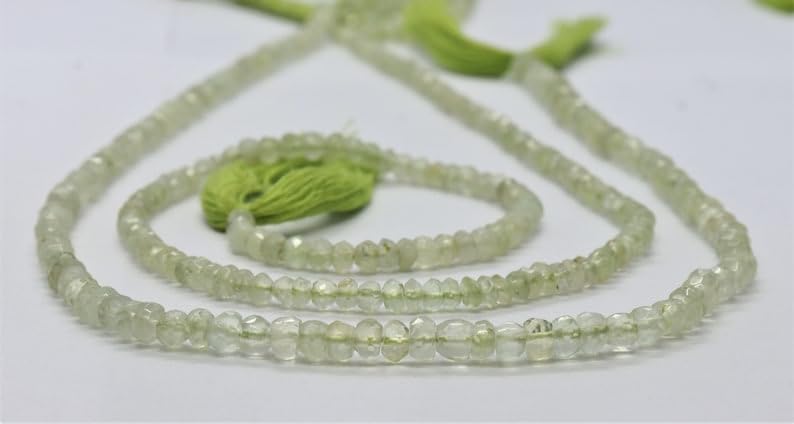Perles rondes à facettes naturelles sans défaut pour enfilage fluide de bijoux
