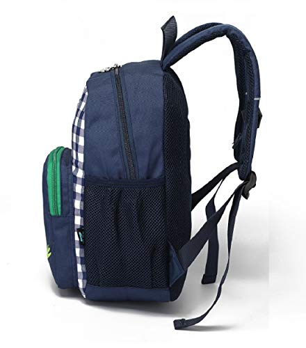 Image of Reelay mee 12 L Light Weight, Polyester Backpack for Jr /Sr KG kids - 2727 (R Blue)