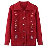 Caractéristiques : manches longues, patte de boutonnage sur le devant, tricot torsadé, couleur unie, boutonnage simple, décontracté, ample, coupe courte. Poignets et ourlet côtelés boutonnés de couleur classique. La texture est douce, semi-lâche et le tissu est léger. La coupe ample rend le port quotidien plus décontracté