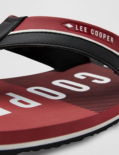 Image of Men's logo print flip-flops slippers