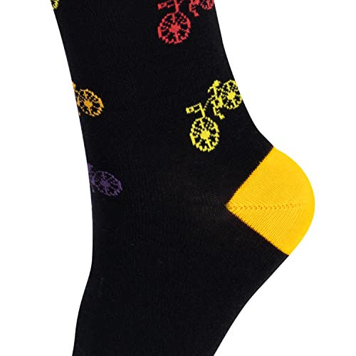 Image of Mysocks Men and Women Crew Socks Extra Fine Combed Cotton Seamless Toe