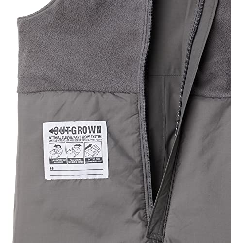 Columbia Youth Boys Snowslope Ii Bib, City Grey, Large #TOP2