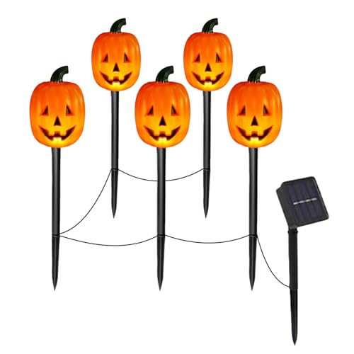 Éclairage étanche lanterne décorative effrayante d'Halloween solaire pour pelouse