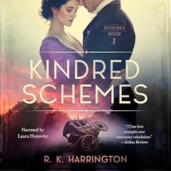 Kindred Schemes Audiolibro Por R.K. Harrington arte de portada