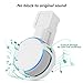 WALI Outlet Wall Mount, Holder Stand for Echo Dot 3rd Gen, Smart Home Speakers Plug Mount for Alexa with Cable Management, (AMM002-2W), 2 Pack, White