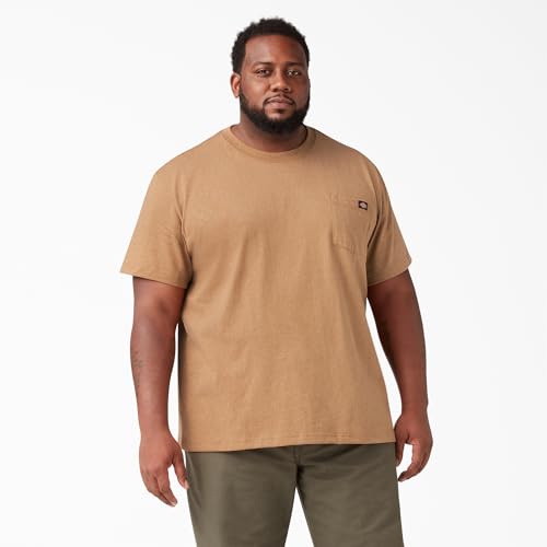 Image of Dickies Men's Heavyweight Heathered Short Sleeve Pocket T-Shirt