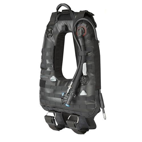 SCUBAPRO Rapid System Scuba Diving BCD for Professional Services, w/BPI and Cloth Carry Bag