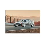 mercedes 190 dtm poster Leinwandposter eignen sich für jeden Ort, Wohnzimmer, Küche, Schlafzimmer, Büro, Restaurant, Café, Badezimmer usw.