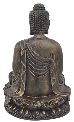 Buda Hindu Meditando 12 cm Resina + Incenso