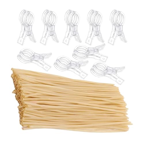 Clips pour arche à ballon transparents de 8,99 x 2,54 cm pour décoration de fête