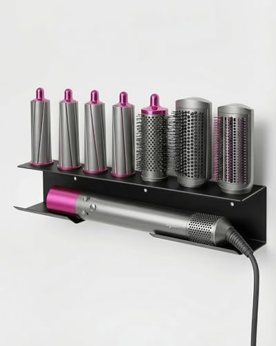 Bowyune Dyson Airwrap Halterung Aluminiumlegierung Schwarz Für Bad Salon