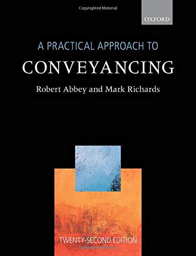 The Practical Approach to Conveyancing 22nd Edition