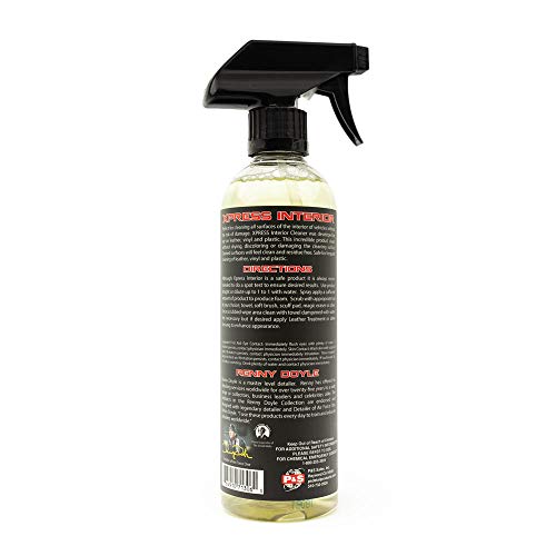 P&S Professional Detail Products - Xpress Interior Cleaner - Perfect For Safely Removing Traffic Marks, Dirt, Grease, And Oil; Works On Leather, Vinyl, And Plastic; Fresh Scent (1 Pint) #TOP1