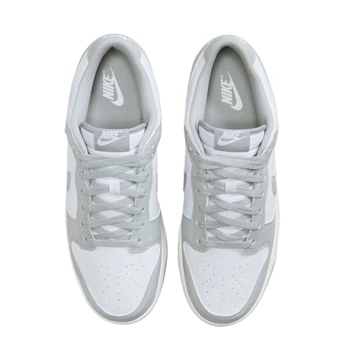 NIKE DUNK LOW RETRO "WHITE/LT SMOKE GREY-WHITE"