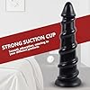 BDSMLOVE 30 CM groß Analplug, Anal Dildo XXL riesen Buttplug mit Saugnapf Analdehner Analspielzeuge Analplug für Frauen Männer, Butt Plug Analdildos Sexspielzeug für Paare extrem sex #2