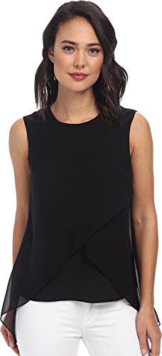 BCBGMAXAZRIA Women's Lorielle Asymmetrical Drape Top