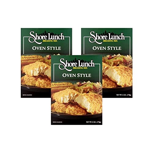 Shore Lunch Breading Mix, Oven Style (6 Ounce (Pack of 3))