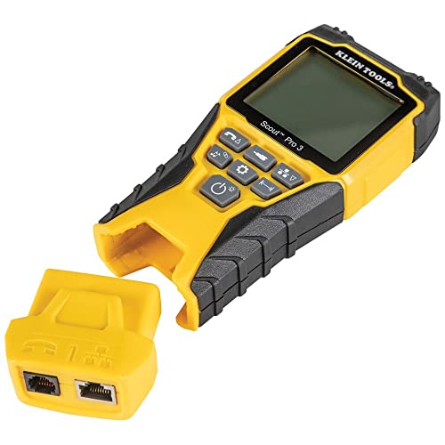 Klein Tools Kit Testador De Cabos Vdv501-851 Com Scout Pro 3 Para Ethernet/Dados Cabo Coaxial/Vídeo