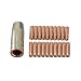 Produktbild RIVERWELD MIG MAG Kontaktspitzen M6 0,8 mm 140.0059 kegelige Gasdüse 1,20 mm 145.0075, Abdeckung, Sortimentsgrößen-Kit für 15AK MB15 CO2-Schweißbrenner 21 Stück