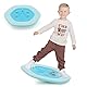 HOMCENT Balancierbrett für Kinder, Balance Kinder, Balance Board mit 5 Holzkugeln, Kinder Balancierbrett, Belastung 50 KG
