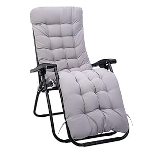 Liegenauflage,Gartenliege Auflage,170x53x8cm Polsterauflage für Deckchair Sonnenliege,Balkonliege,Kissen für Liegestuhl, Tragbarel liegen auflagen Gartenliegen,Ersatz-Schauks... Bank und Liegestuhl