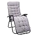 Liegenauflage,Gartenliege Auflage,170x53x8cm Polsterauflage für Deckchair Sonnenliege,Balkonliege,Kissen für Liegestuhl, Tragbarel liegen auflagen Gartenliegen,Ersatz-Schauks... Bank und Liegestuhl