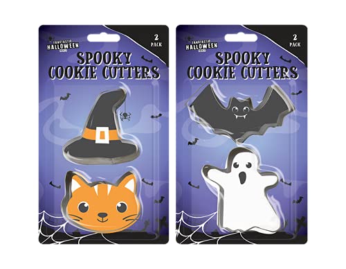 Gem Imports Assorted Halloween Cookie Cutters - Pack of 2