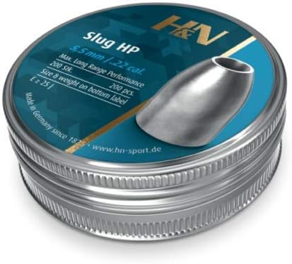 Miniatura 2 de Haendler & Natermann H&N Slug HP .22 Cal 0.218in cabeza 0.74oz, talla única