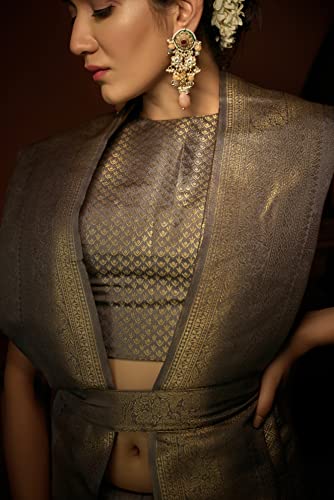 Vardha kanchipuram silk saree in art silk – image 5