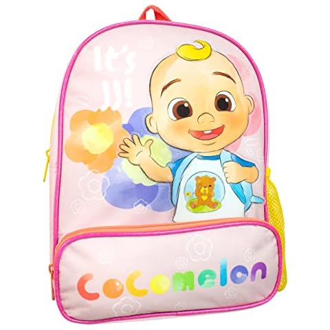 CoComelon Kids Backpack Pink Cover
