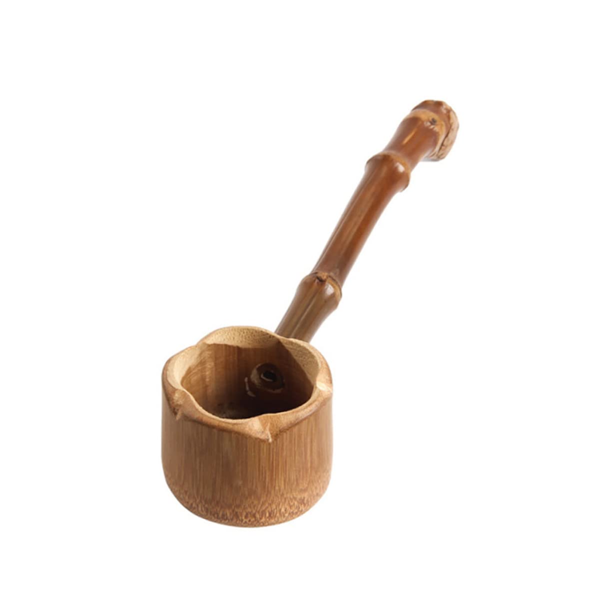 Spoon bamboo water ladle professional water ladle bathtub for baby infant tub shampoo ladle cup kitchen water scooper Kitchen Gadget Bamboo Ladle food cup tea