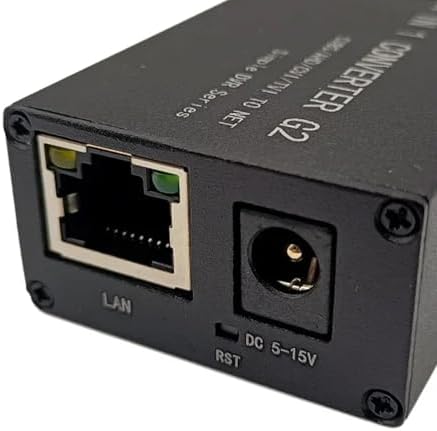 TVI CVBS to Net Converter H.265 RTSP Adapter BNC Input RJ45 Output Security Cameras Converter - 4
