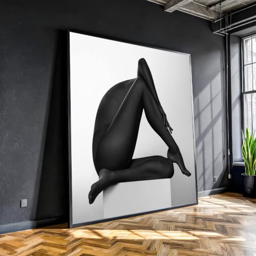 Toile minimaliste XINBAO 40x40cm pour habiller un mur vide facilement