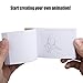 Neeho A5 Flip Book Kit with Light Pad, LED Lightbox for Drawing and Tracing with 300 Sheets Animation Paper, LED Light Tablet for Tracing Flipbook Paper with Binding Screws